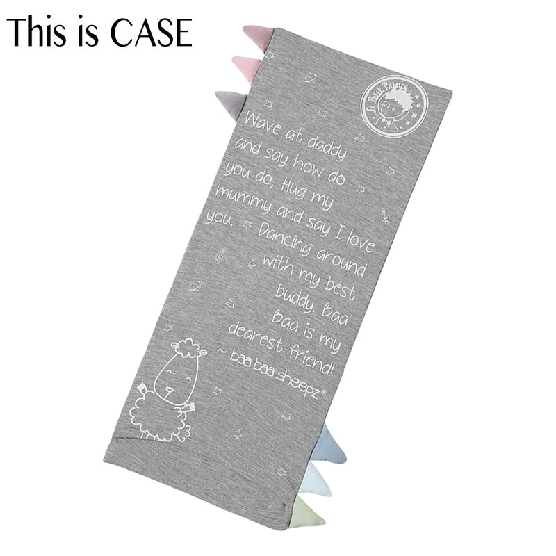 Bed-Time Buddy Case D07 Grey with Color tag - Small