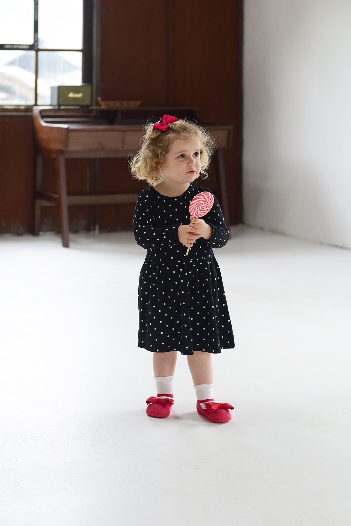attipas Toddler Shoes - Mary Jane (Red)