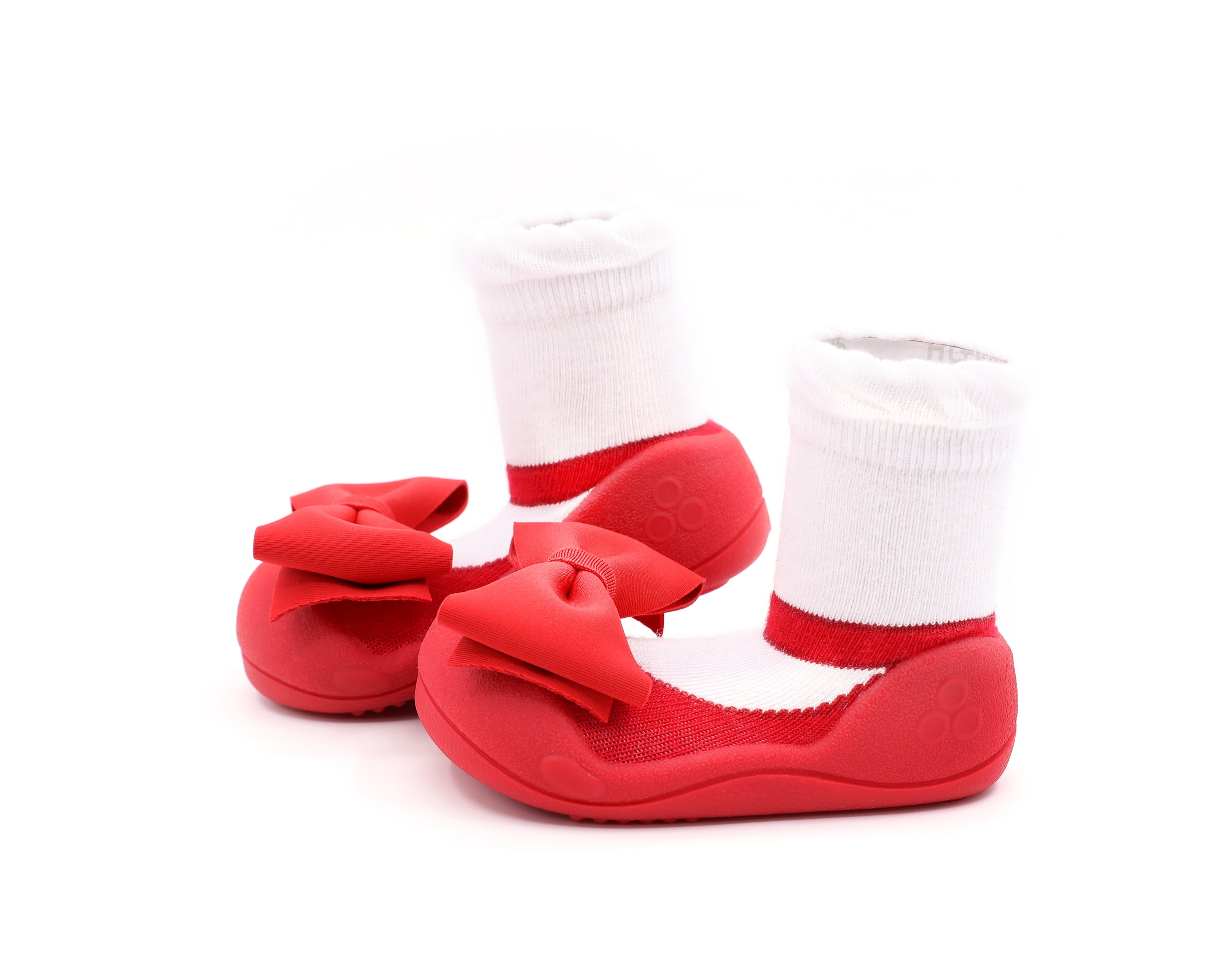 attipas Toddler Shoes - Mary Jane (Red)