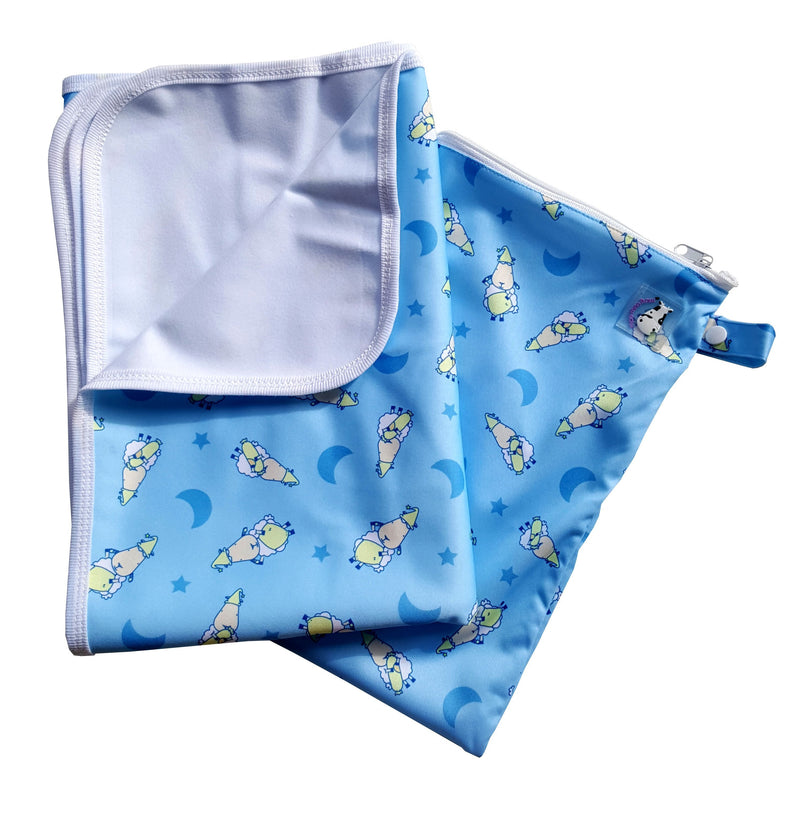 Changing Pad Large BaaBaaSheepz Blue