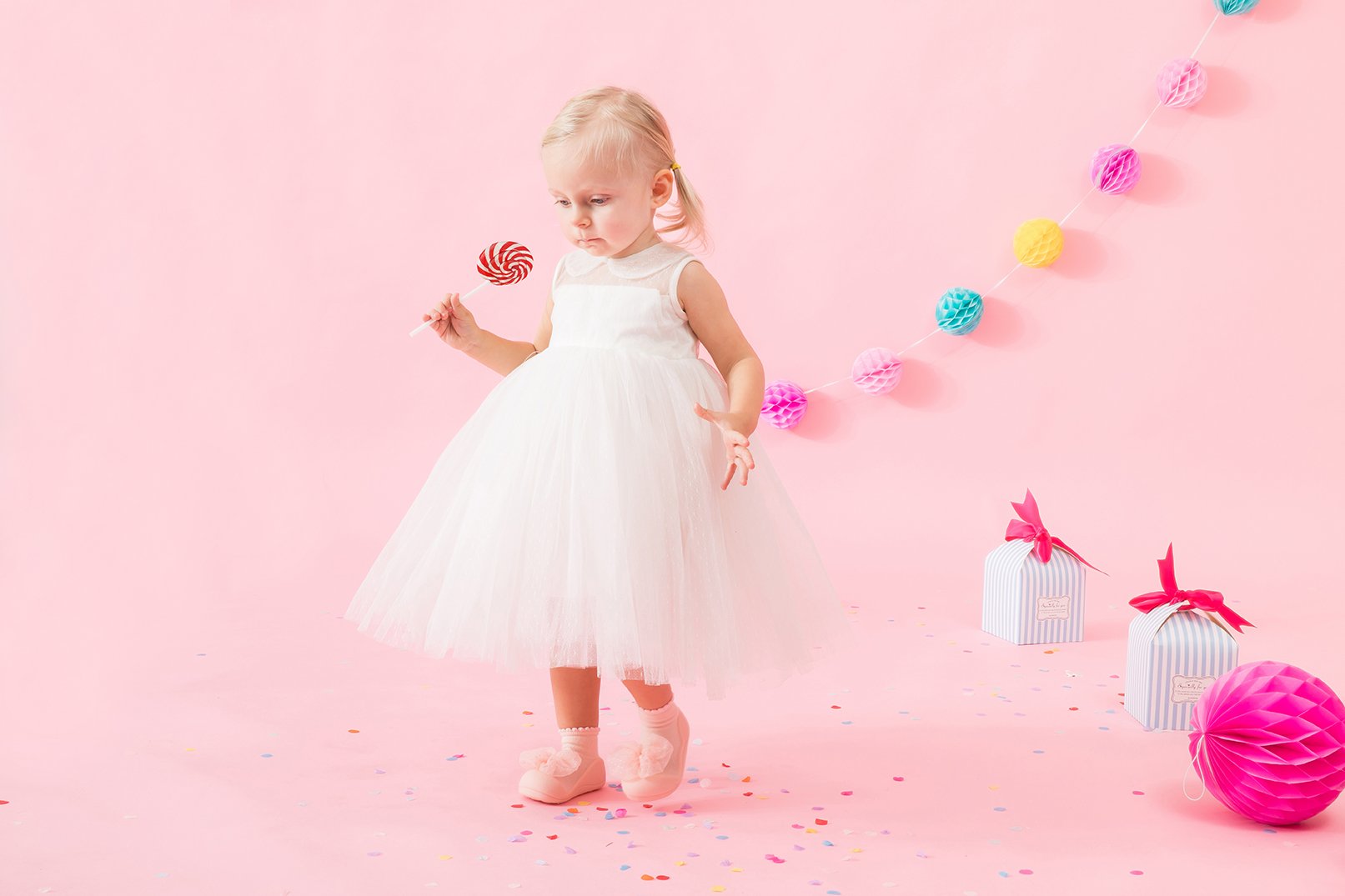 attipas Toddles Shoes Royal (Peach)