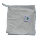 CrokCrokFrok Bamboo Wash Cloth - White